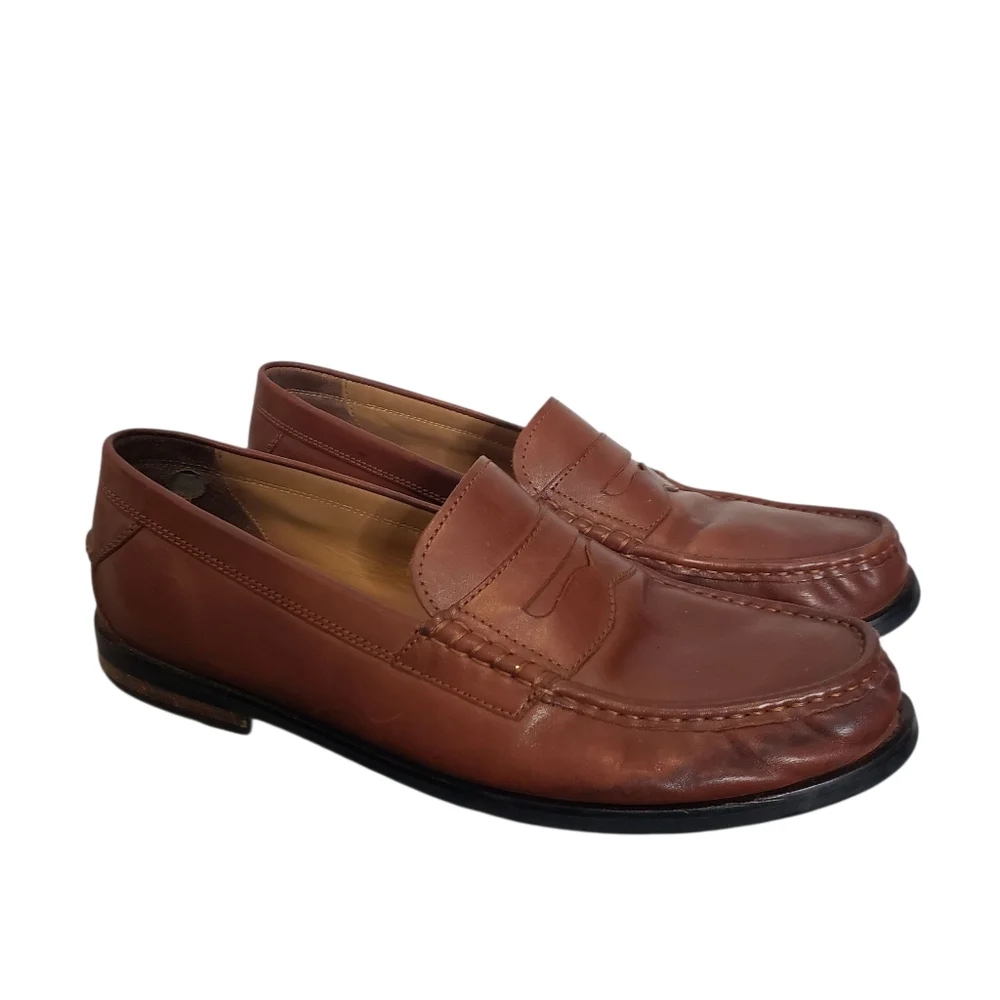 Cole Haan Pinch Maine Classic Penny Loafer Mens 11.5M Brown Leather Shoes C23845